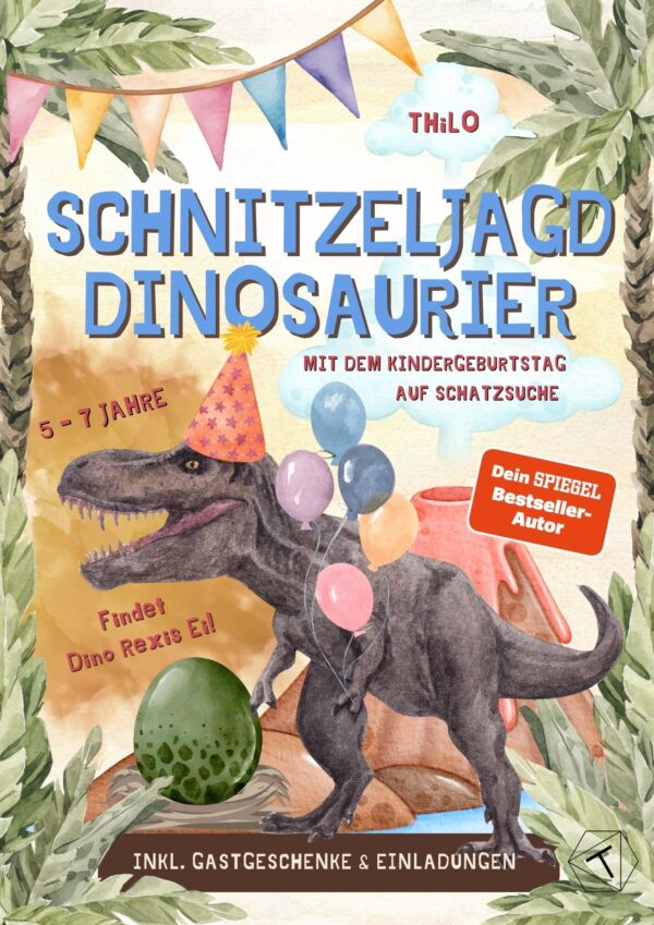 einhorn schnitzeljagd. mit dem kindergeburtstag auf schatzsuche. ab 6 jahre