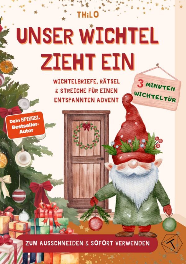 Unser Weihnachtswichtel zieht ein - Buchcover