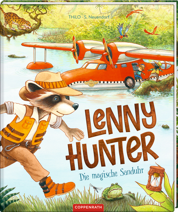 Lenny Hunter - Die magische Sanduhr - Cover